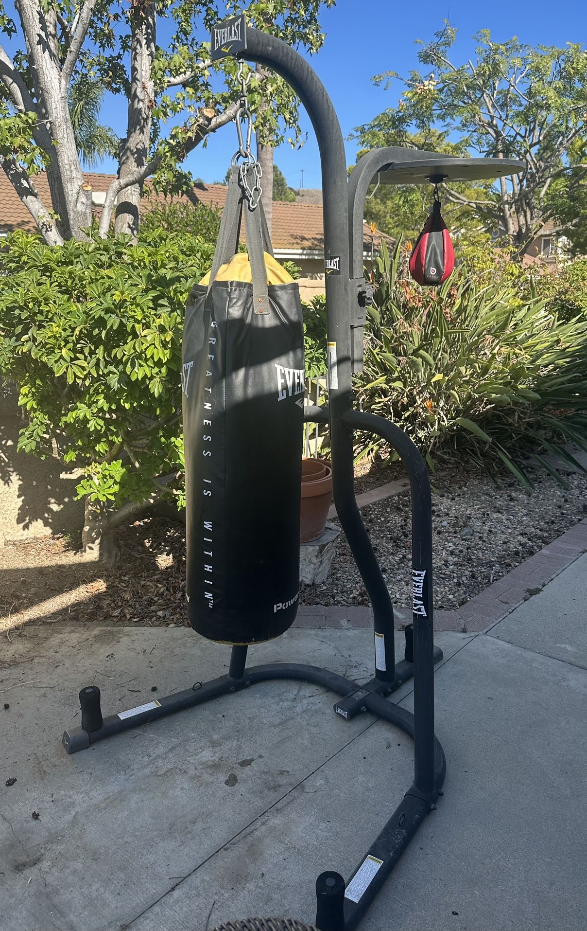 Everlast Dual Station - Heavy Bag & Speed Bag