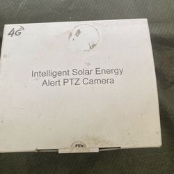 Intelligent Solar Energy Alert PTZ Camera