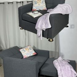 3 En 1 Sillőn Y Cama / Sofa cama/ Cama Doblable