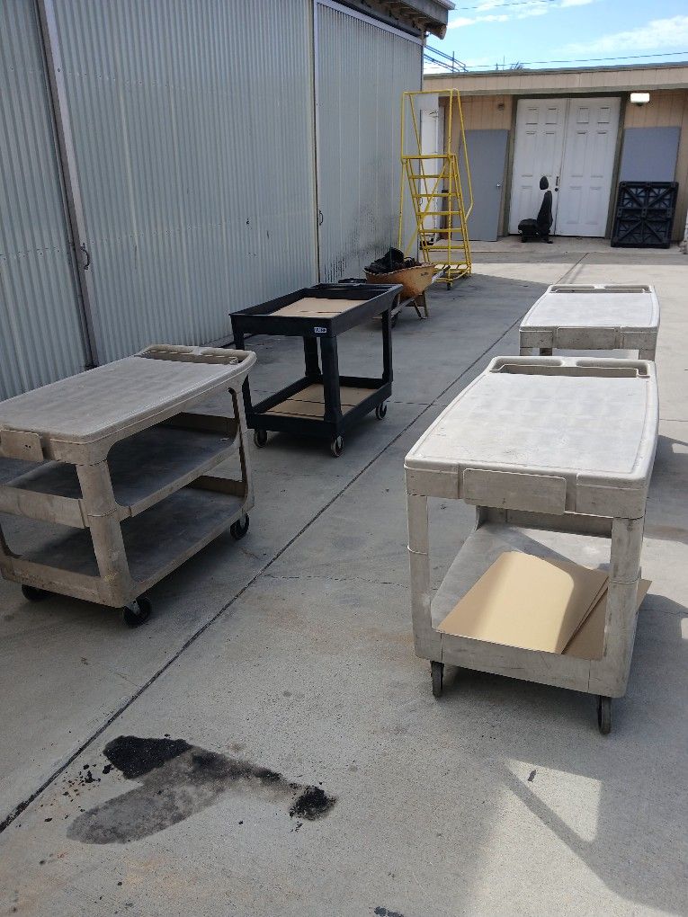 UTLITY ROLL CARTS AVAILABLE
