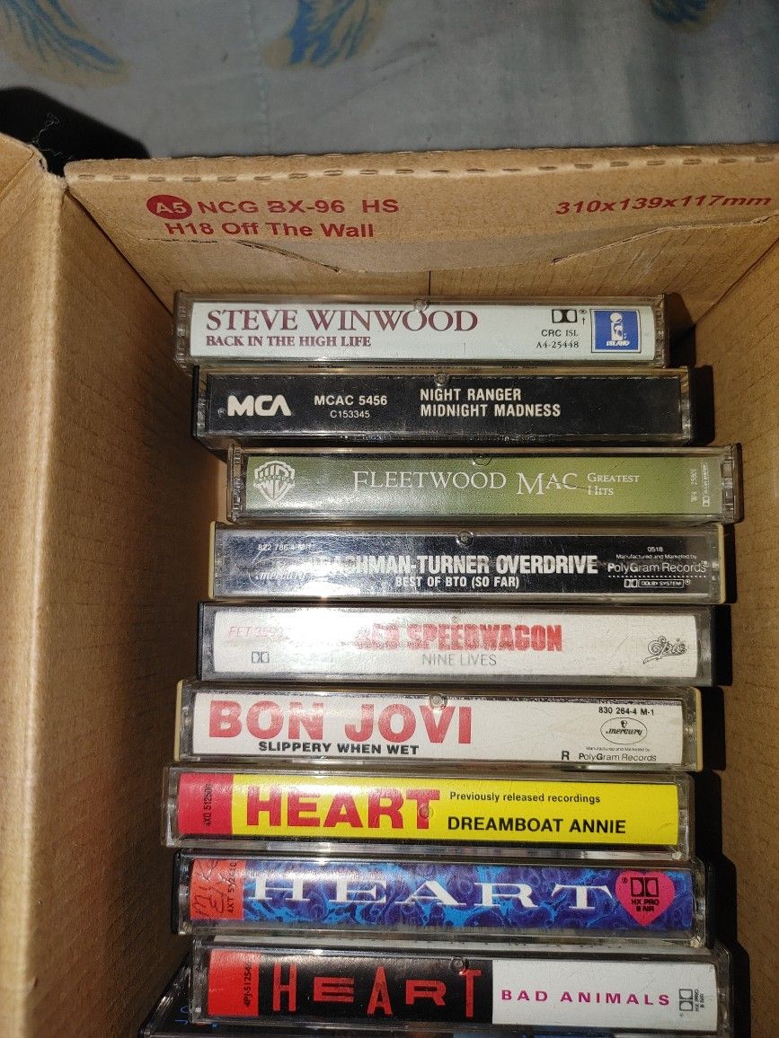 Cassette Tapes From The 80s