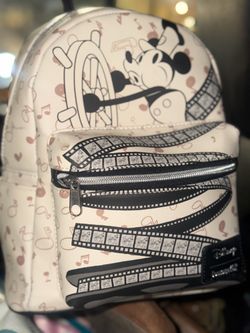 Disney Steamboat Mickey Loungefly mini Backpack