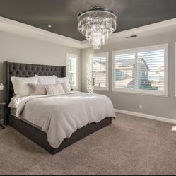 California King - RH DESIGN Pin Cushioned Bedframe 