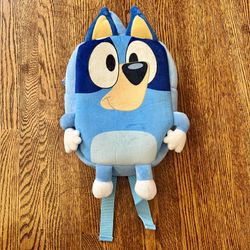 Bluey Plush Bookbag Children’s size 14”x7”