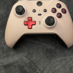 custom pink xbox elite series 2 controller