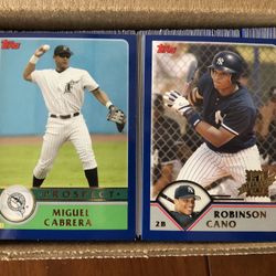 2003 Topps Traded and Rookies Baseball Card Set / Cabrera RC