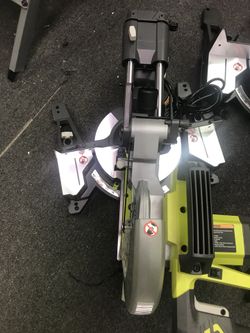 Ryobi 7 1/4 sliding Miter Saw