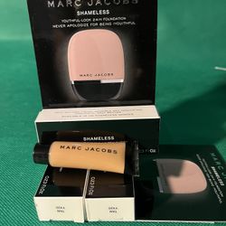 Marc Jacobs Shameless Foundation Tan Lot Bundle Of 3