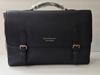 Burberry Ethan Leather Briefcase