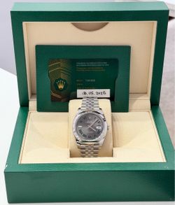 2025 Rolex 41mm Wimbledon DateJust-II Model 126300 (W/Card)