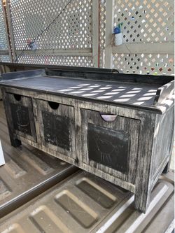 Bench/ storage