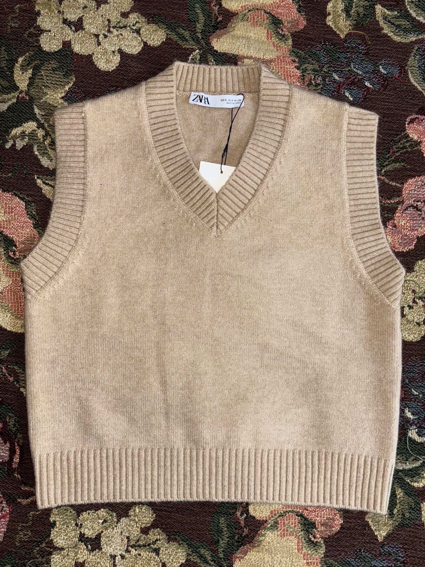 Zara Knit Sweater Vest