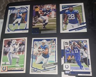 Indianapolis Colts NFL Trading Cards Lot of 16 Cards