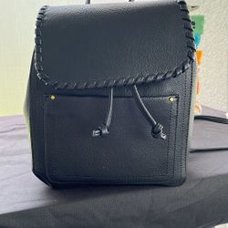 Style And Co Whipstitch Handbag Backpack Purse