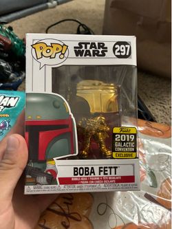 Funko pop boba fett galactic convention exclusive