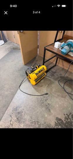 Dewalt “hot dog” compressor
