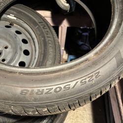 tire 225/50R18 used but good no leaks