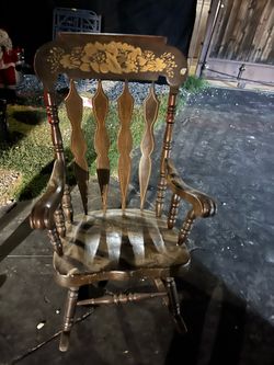 vintage rocking chair