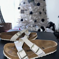 Birkenstock Yao White Sandals 