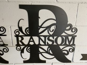 Custom Monograms With Designs
