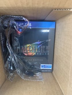 Final Fantasy deluxe edition in hand