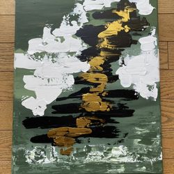 Original Acrylic Abstract Painting on Canvas 16x20