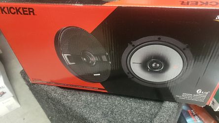 Kicker ksc6504 6.5inch car door speakers