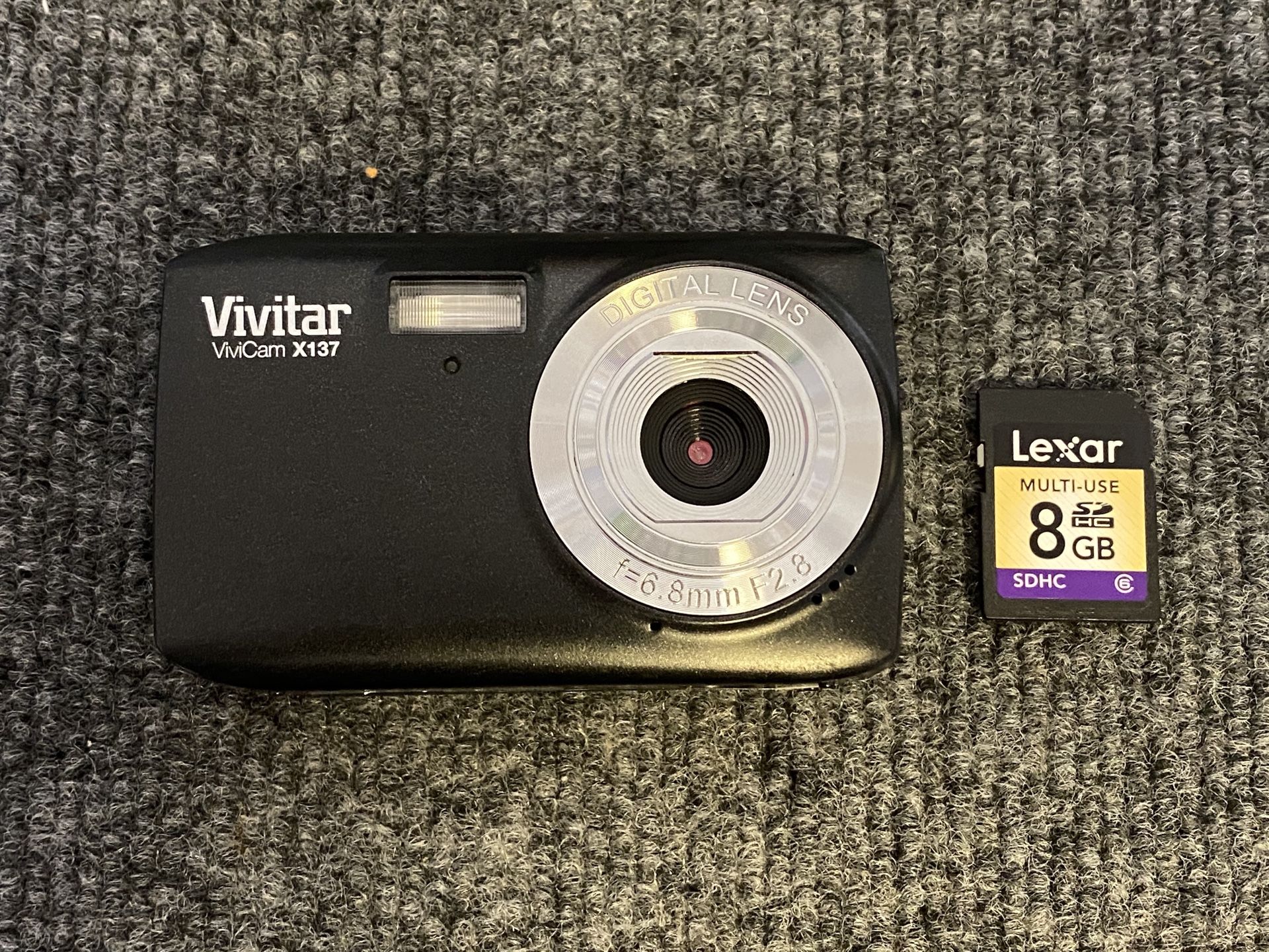 Vivitar 10.1mp Digital Camera with 2.4 inch Full Touch Screen