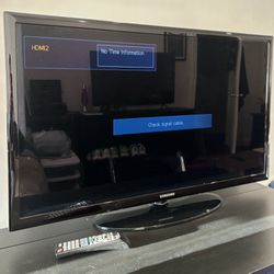 Samsung 43in Flat Screen TV (Non-Smart) with 2 HDMI Ports 