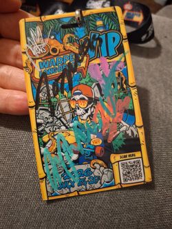 Dance Gavin Dance Signed VIP Lanyard - Warped Tour 2026 Long Beach (With Video Proof).