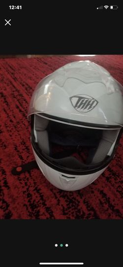 Brand New Motorcycle Helmet , Medium ,white Color
