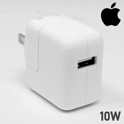 Apple A1357 10W USB Power Adapter for iPhone, ipad and iPod - White