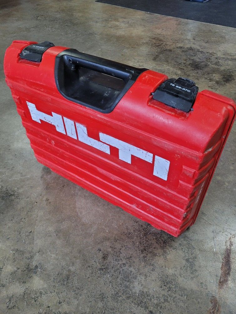 Hilti TE56 Rotary Chipping Hammer Drill SDS, With Drill Bits, Chipping