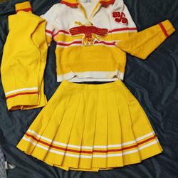 83/84 MT TAHOMA High School Cheer Leader Outfit 