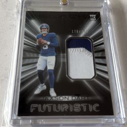 Panini Black Jaxson Dart Futuristic Patch /199