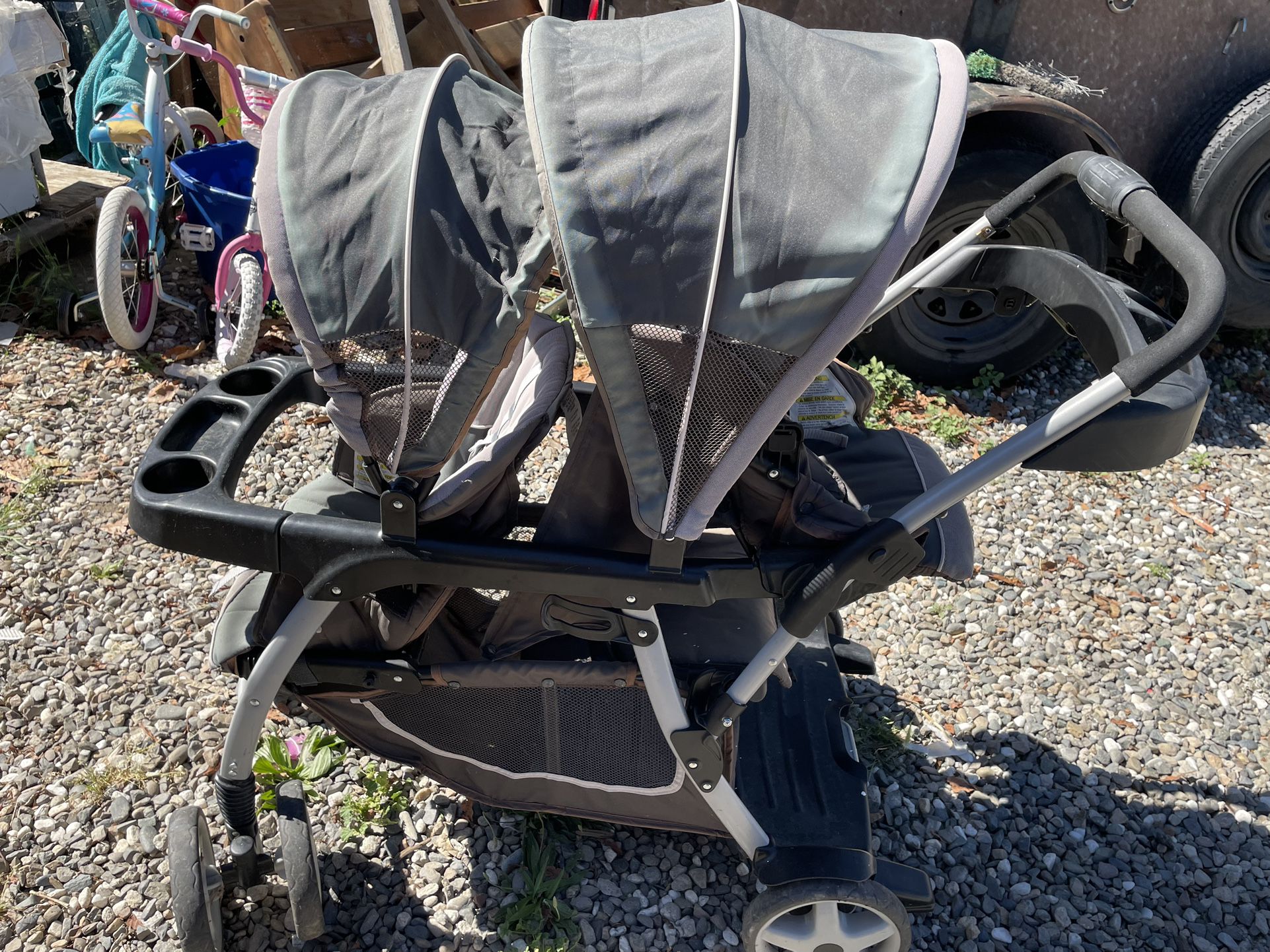 Double Stroller/sit Or Stand