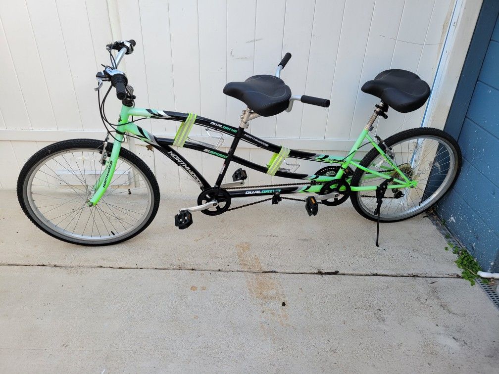 Northwoods 21 Speed Double Bicycle In Great Condition