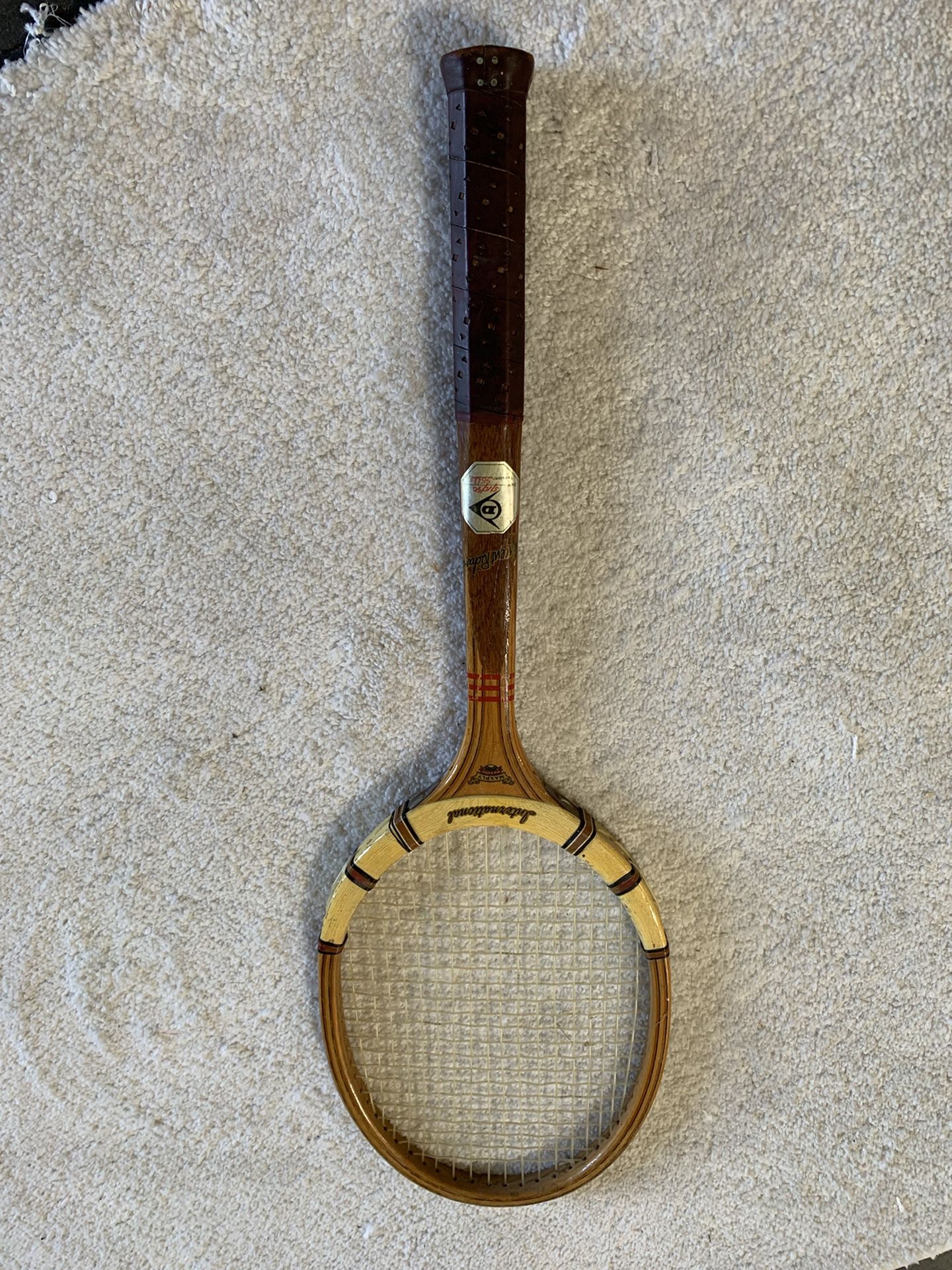 Dunlop vintage Tennis Racket 