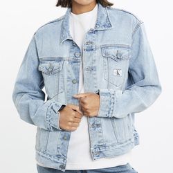 Calvin Klein Vintage Denim Jacket Size XL