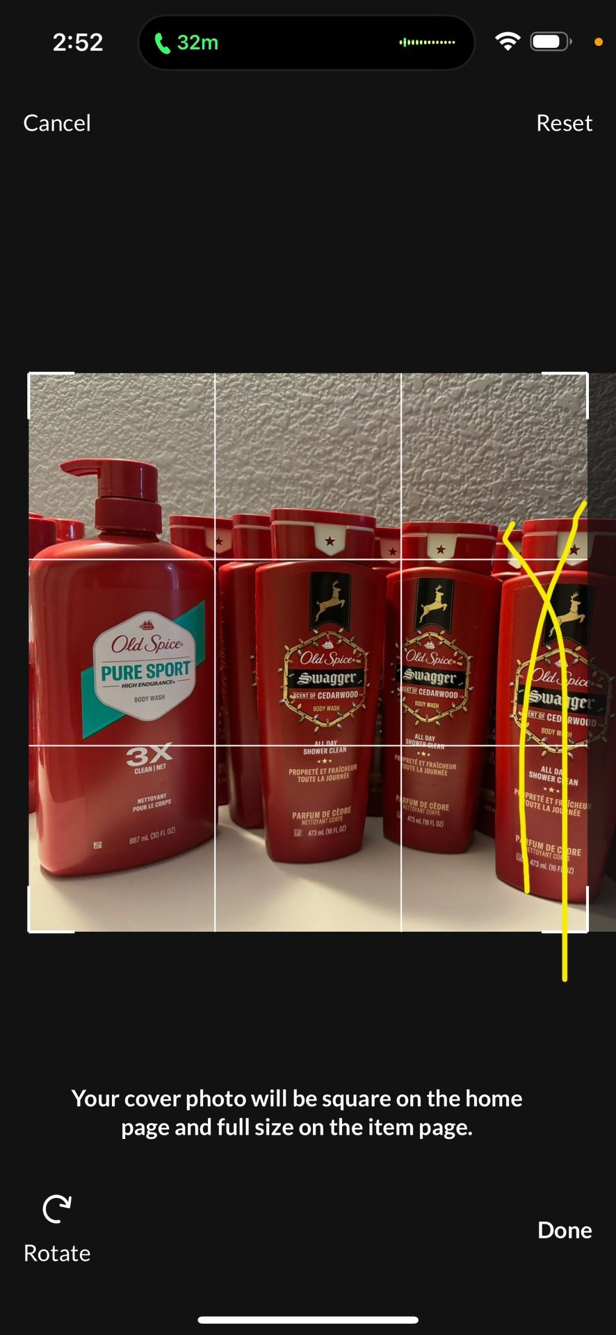 Old Spice Body Wash Lot (6 Bottles)