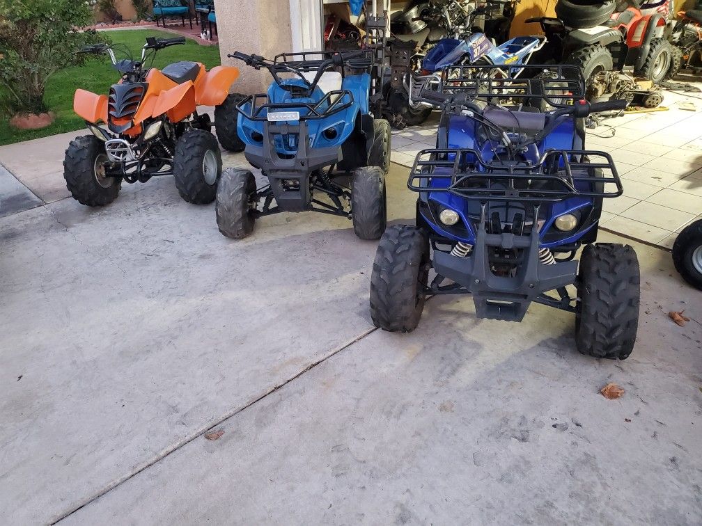 3 Quads $2,000. (China Made)