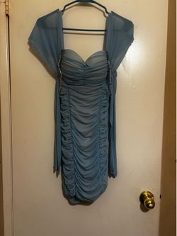 Light blue dress