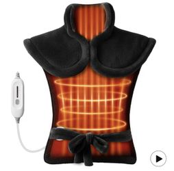 Large Heating Pad for Back, FSA HSA Eligible, Gifts for Him, Heating Pad for Neck and Shoulder, Heat Pads, Neck Heated Wrap, Auto Shut Off, 3 Temperat