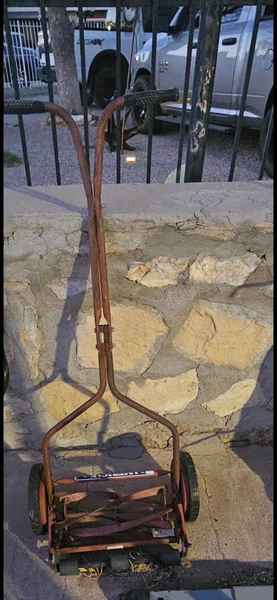 Old Style Lawn Mower