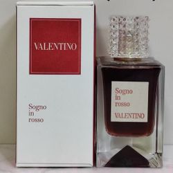 Valentino Sogno In Rosso Perfume 100ml New!