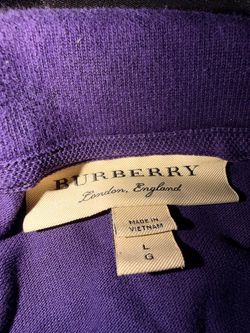 Burberry London England Purple