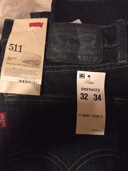 LEVIS 511 32x34