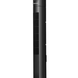 HOLMES 31" Manual Tower Fan, 70° Oscillation, 3 Speeds, 2-Hour Auto Shut-Of