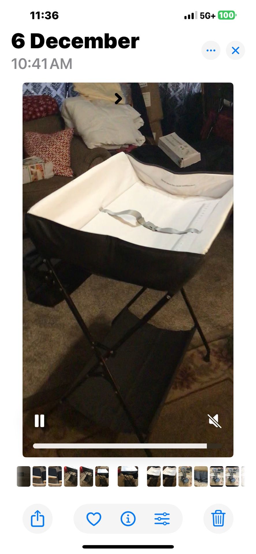 safe plus foldable changing table