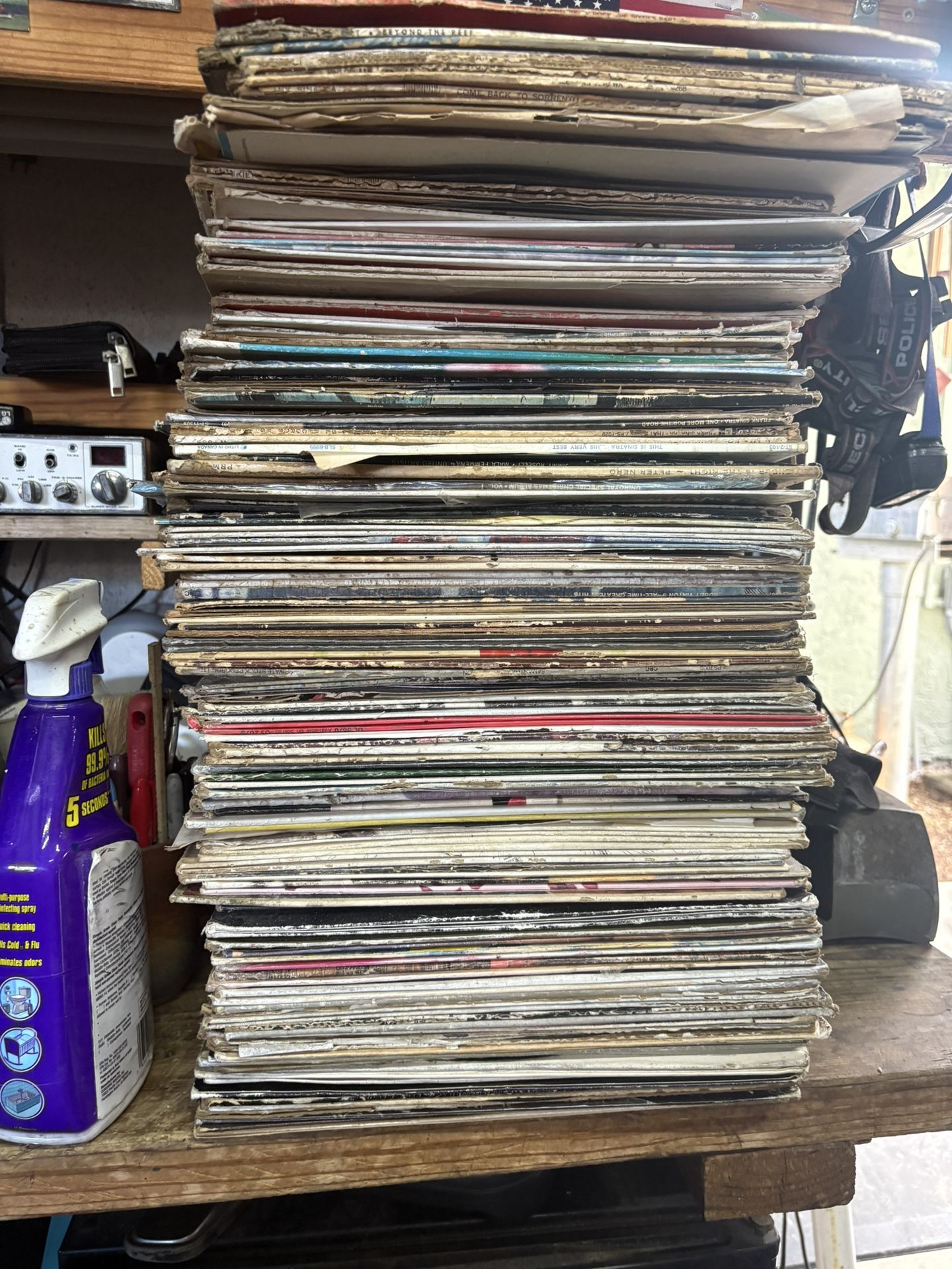 Stack Of Record Albums